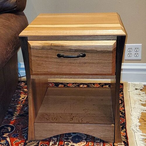 Black Oak End Table